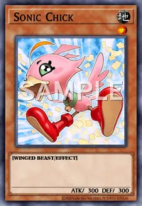Sonic Chick, Yu-Gi-Oh! card, EARTH