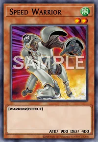 Speed Warrior, Yu-Gi-Oh! card, WIND