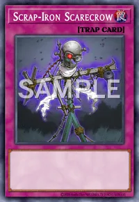 Scrap-Iron Scarecrow, Yu-Gi-Oh! card, TRAP