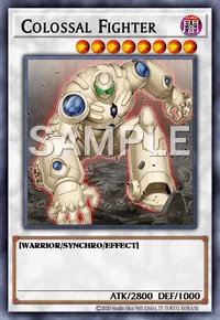 Colossal Fighter, Yu-Gi-Oh! card, DARK