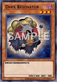 Dark Resonator, Yu-Gi-Oh! card, DARK