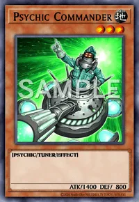 Psychic Commander, Yu-Gi-Oh! card, EARTH
