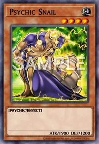 Psychic Snail, Yu-Gi-Oh! card, EARTH
