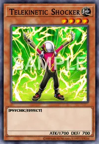 Telekinetic Shocker, Yu-Gi-Oh! card, EARTH