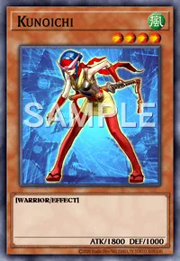 Kunoichi, Yu-Gi-Oh! card, WIND
