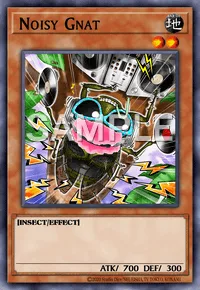 Noisy Gnat, Yu-Gi-Oh! card, EARTH
