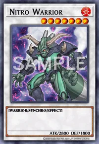 Nitro Warrior, Yu-Gi-Oh! card, FIRE