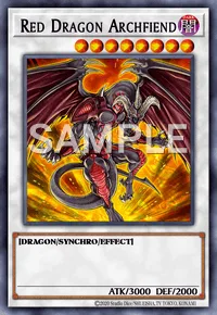 Red Dragon Archfiend, Yu-Gi-Oh! card, DARK