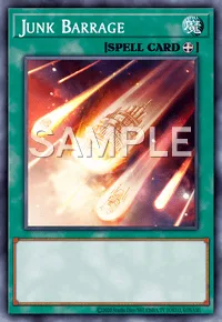Junk Barrage, Yu-Gi-Oh! card, SPELL