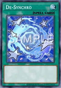 De-Synchro, Yu-Gi-Oh! card, SPELL