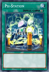 Psi-Station, Yu-Gi-Oh! card, SPELL