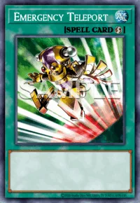Emergency Teleport, Yu-Gi-Oh! card, SPELL