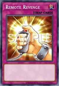Remote Revenge, Yu-Gi-Oh! card, TRAP