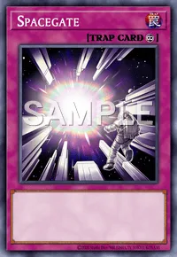Spacegate, Yu-Gi-Oh! card, TRAP