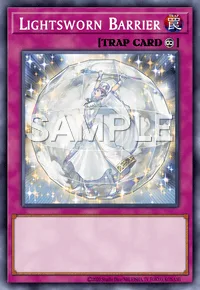 Lightsworn Barrier, Yu-Gi-Oh! card, TRAP