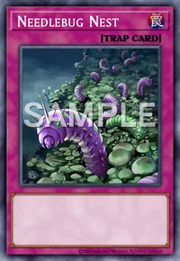 Needlebug Nest, Yu-Gi-Oh! card, TRAP