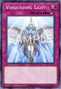 Vanquishing Light, Yu-Gi-Oh! card, TRAP
