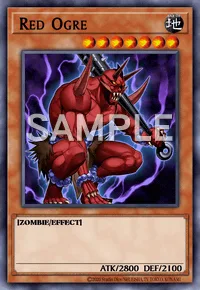 Red Ogre, Yu-Gi-Oh! card, EARTH