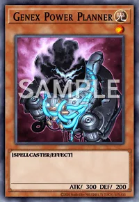Genex Power Planner, Yu-Gi-Oh! card, LIGHT