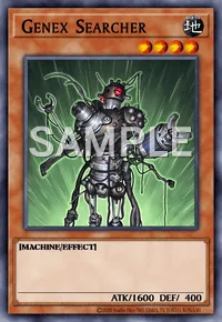 Genex Searcher, Yu-Gi-Oh! card, EARTH