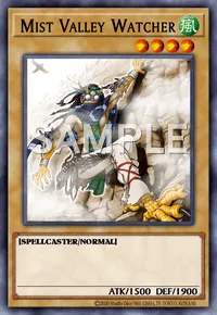 Mist Valley Watcher, Yu-Gi-Oh! card, WIND