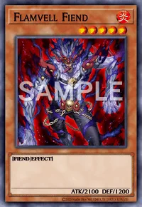 Flamvell Fiend, Yu-Gi-Oh! card, FIRE
