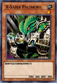 X-Saber Palomuro, Yu-Gi-Oh! card, EARTH