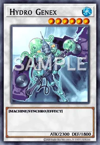 Hydro Genex, Yu-Gi-Oh! card, WATER