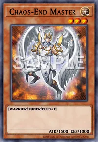 Chaos-End Master, Yu-Gi-Oh! card, LIGHT