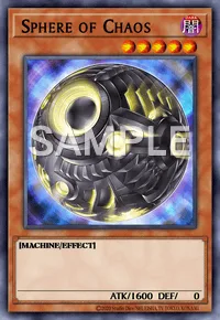 Sphere of Chaos, Yu-Gi-Oh! card, DARK
