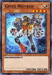 Genex Neutron, Yu-Gi-Oh! card, LIGHT