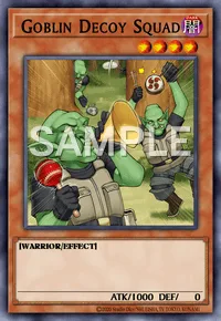 Goblin Decoy Squad, Yu-Gi-Oh! card, DARK