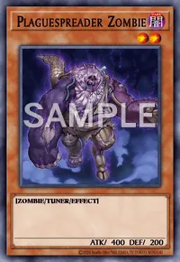 Plaguespreader Zombie, Yu-Gi-Oh! card, DARK
