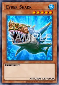 Cyber Shark, Yu-Gi-Oh! card, WATER