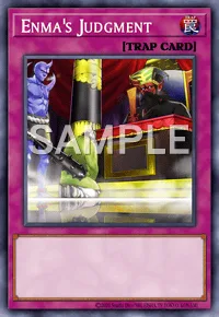 Enma's Judgment, Yu-Gi-Oh! card, TRAP