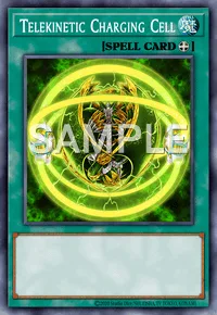 Telekinetic Charging Cell, Yu-Gi-Oh! card, SPELL