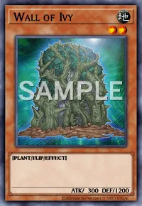 Wall of Ivy, Yu-Gi-Oh! card, EARTH