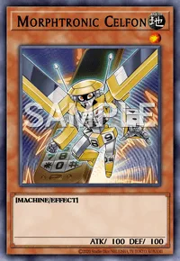 Morphtronic Celfon, Yu-Gi-Oh! card, EARTH