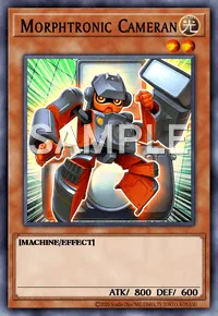 Morphtronic Cameran, Yu-Gi-Oh! card, LIGHT