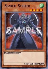Search Striker, Yu-Gi-Oh! card, WIND