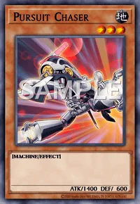 Pursuit Chaser, Yu-Gi-Oh! card, EARTH