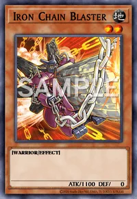 Iron Chain Blaster, Yu-Gi-Oh! card, EARTH