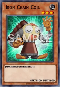 Iron Chain Coil, Yu-Gi-Oh! card, EARTH