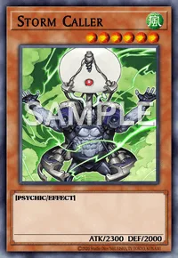 Storm Caller, Yu-Gi-Oh! card, WIND