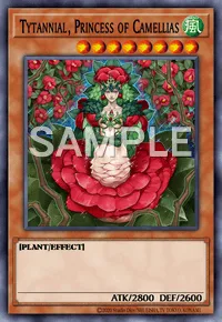 Tytannial, Princess of Camellias, Yu-Gi-Oh! card, WIND