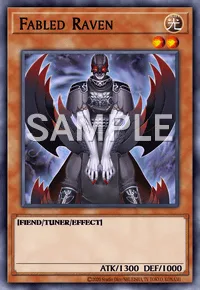 Fabled Raven, Yu-Gi-Oh! card, LIGHT