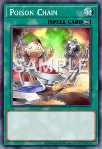 Poison Chain, Yu-Gi-Oh! card, SPELL