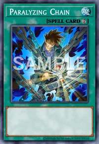 Paralyzing Chain, Yu-Gi-Oh! card, SPELL