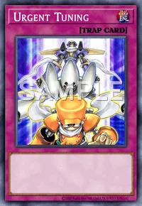 Urgent Tuning, Yu-Gi-Oh! card, TRAP