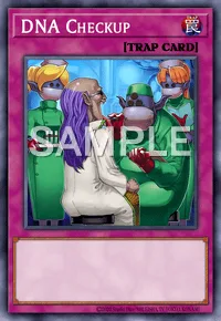DNA Checkup, Yu-Gi-Oh! card, TRAP